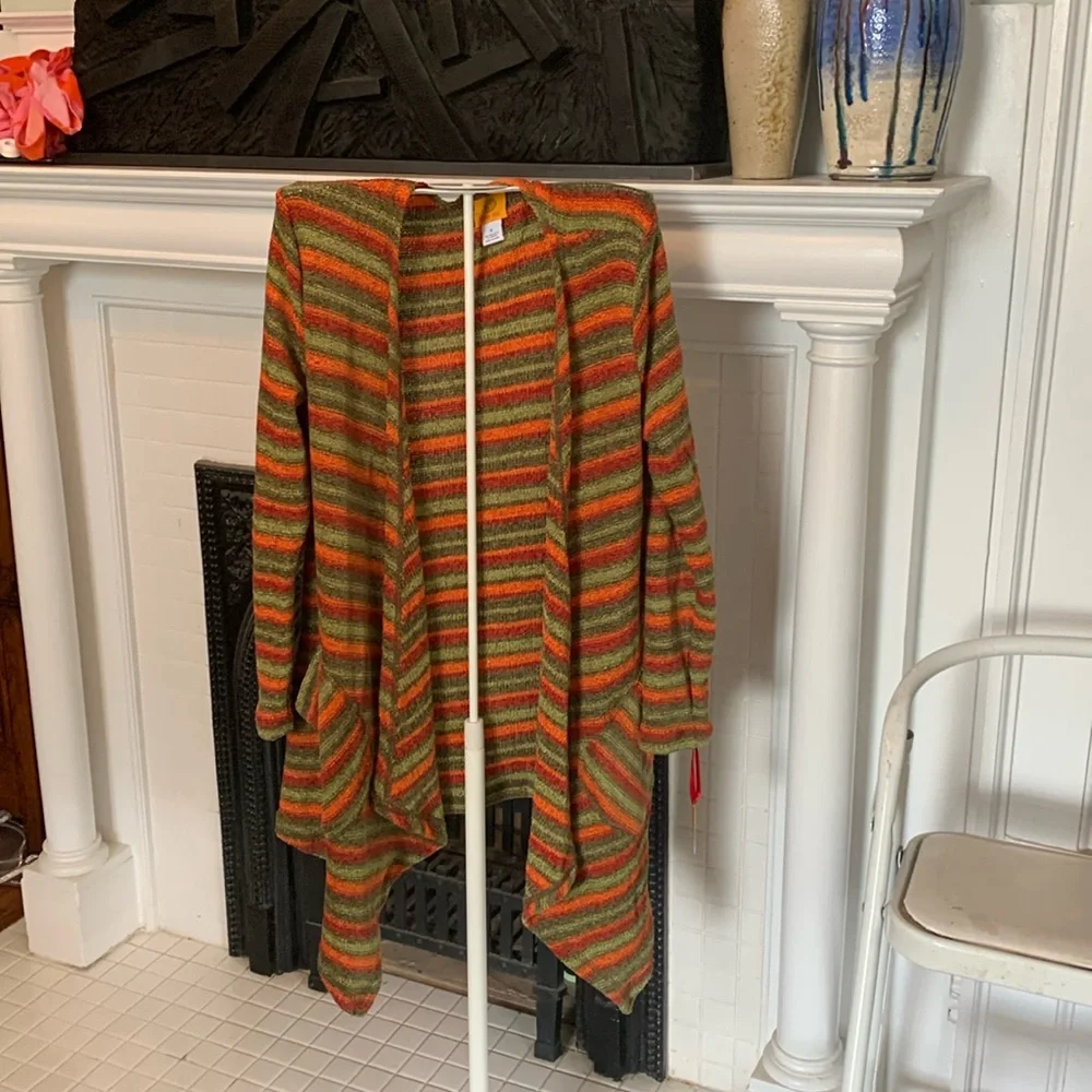 Ruby Road asymmetric oversized cardigan. With asymmetric pockets. So cute. NWT